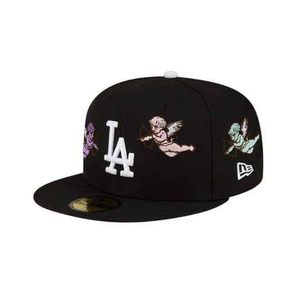 Los Angeles Dodgers New Era Born x Raised Black Cherub 59FIFTY