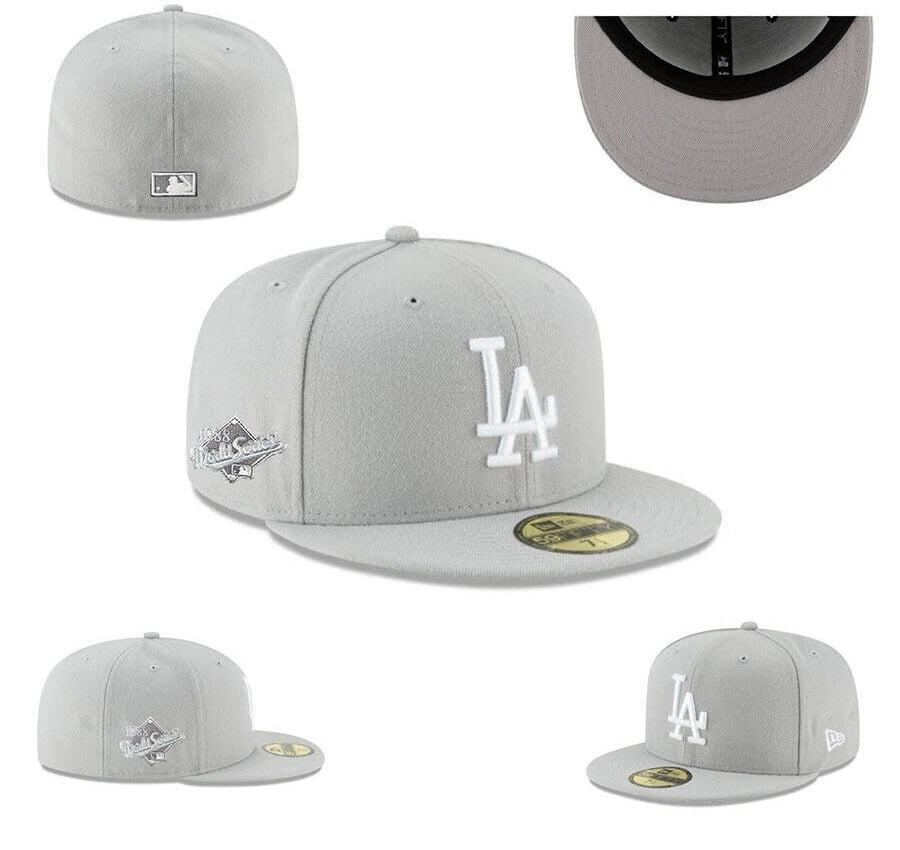 New Era Los Angeles Dodgers Grey 59FIFTY