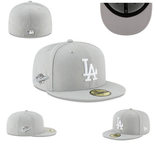 New Era Los Angeles Dodgers Grey 59FIFTY
