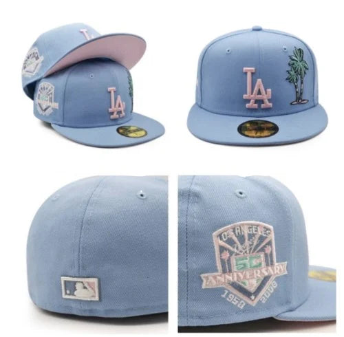 GORRA OFICIAL NEW ERA LA DODGERS PALM 59FIFTY