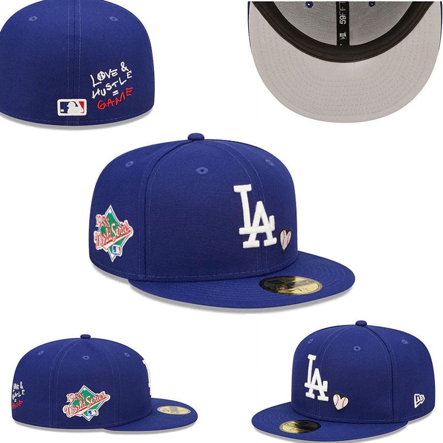 New Era HEART Los Angeles Dodgers 59Fifty