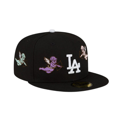 Los Angeles Dodgers New Era Born x Raised Black Cherub 59FIFTY