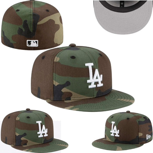 Los Angeles Dodgers Woodland Camo 59FIFTY