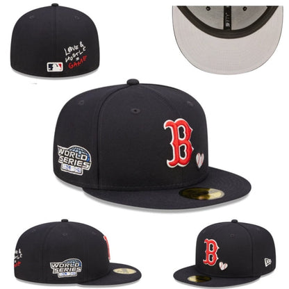 Boston Red Sox 09 WS Team Heart Navy 59FIFTY