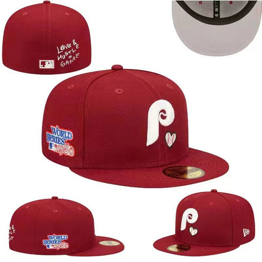 Philadelphia Phillies New Era 1980 World Series Patch Up 59FIFTY